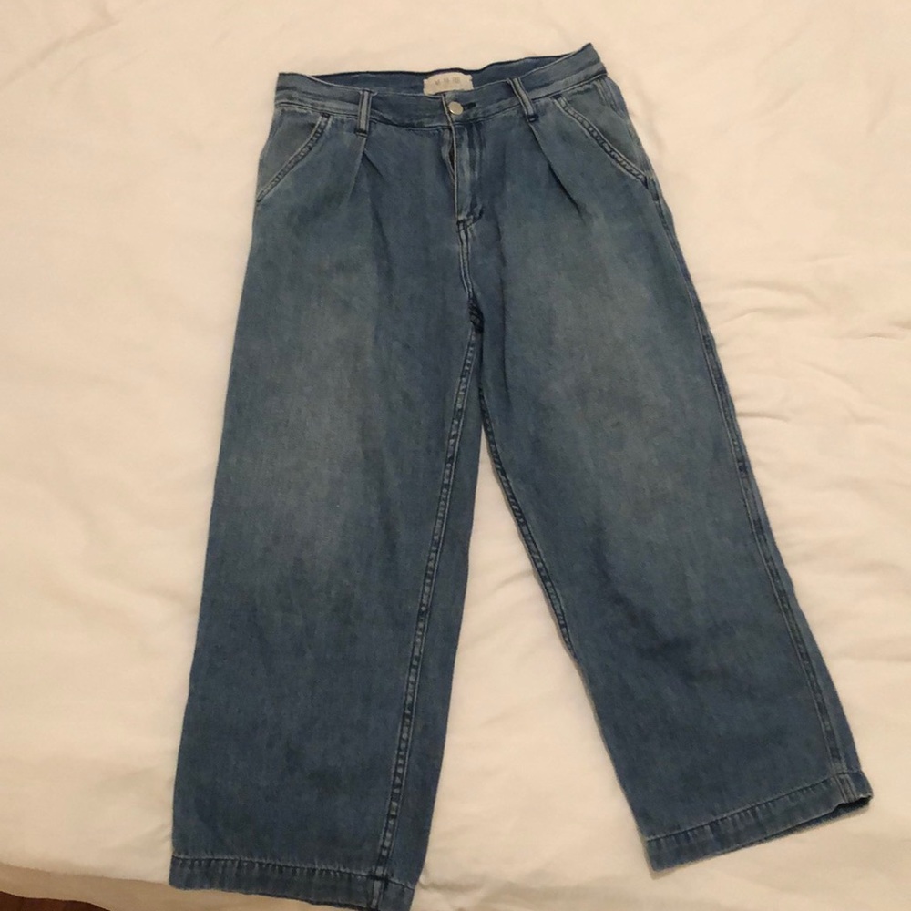 Free People Wide Leg Jeans